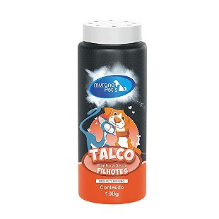 Talco Banho a Seco para Filhotes